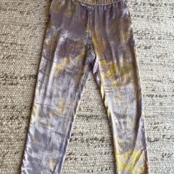 Raquel Allegra “Ether Lia” Velvet Set Blazer (L) & Pants (M), NWT Sample Sale - Picture 4 of 16